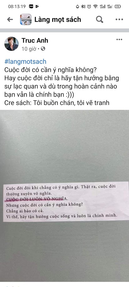 ví dụ thứ 2 về trích dẫn của bạn trẻ